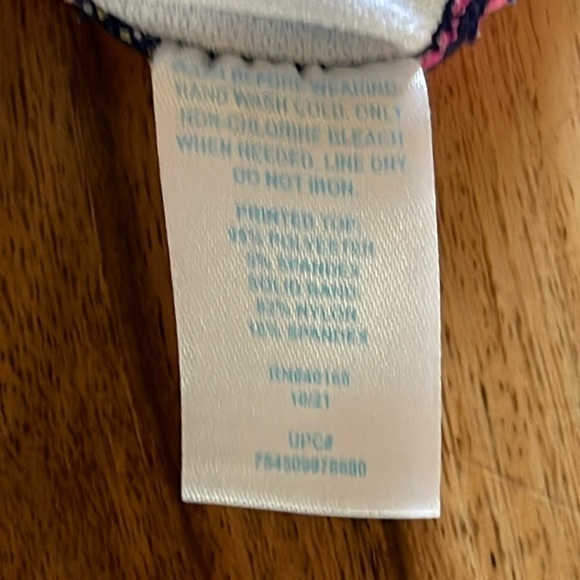 Bal Harbour Floral Halter Tankini Swim Top - Picture 5 of 5